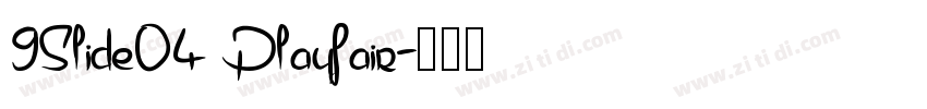 9Slide04 Playfair字体转换
